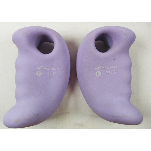 Weights Dumbbells Set 2 for Women 3lbs Each Handheld Neoprene - Picture 1 of 5